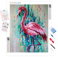 Colorful Flamingo | Diamond Painting