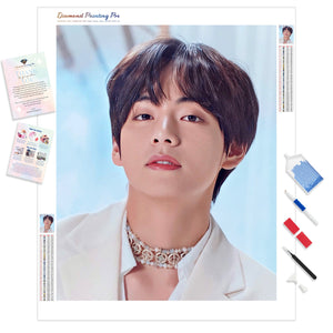 V BTS Gaze | Diamond Painting