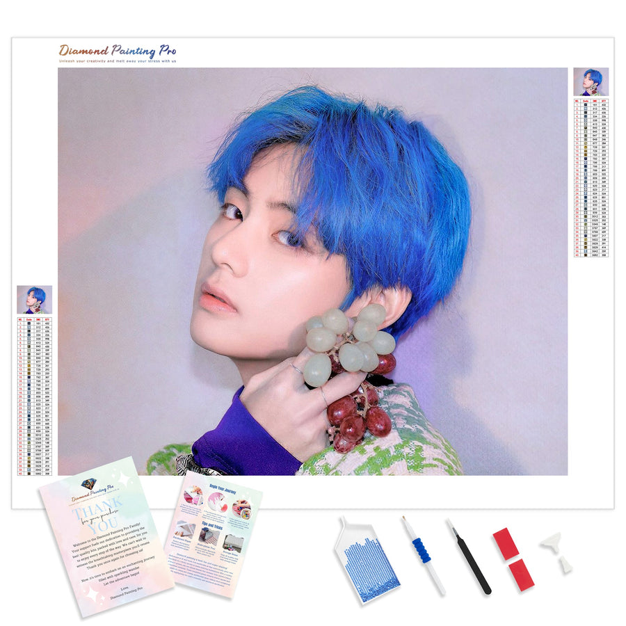 BTS Diamond Painting Kits | Full Drill Kpop Diamond Art – Diamond ...