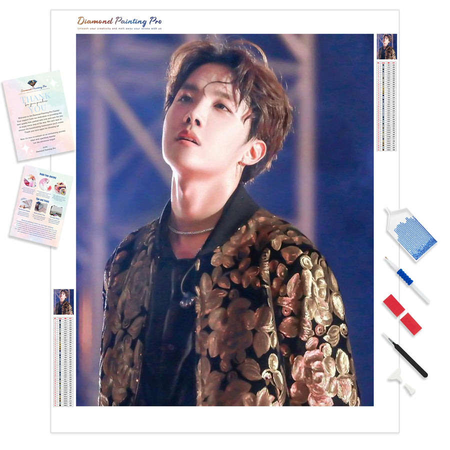 BTS Diamond Painting Kits | Full Drill Kpop Diamond Art – Diamond ...