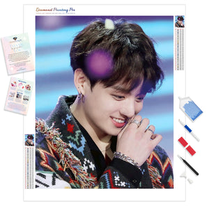 BTS Jungkook Smile | Diamond Painting