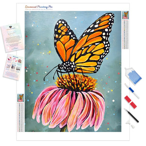 Monarch Butterfly | Diamond Painting