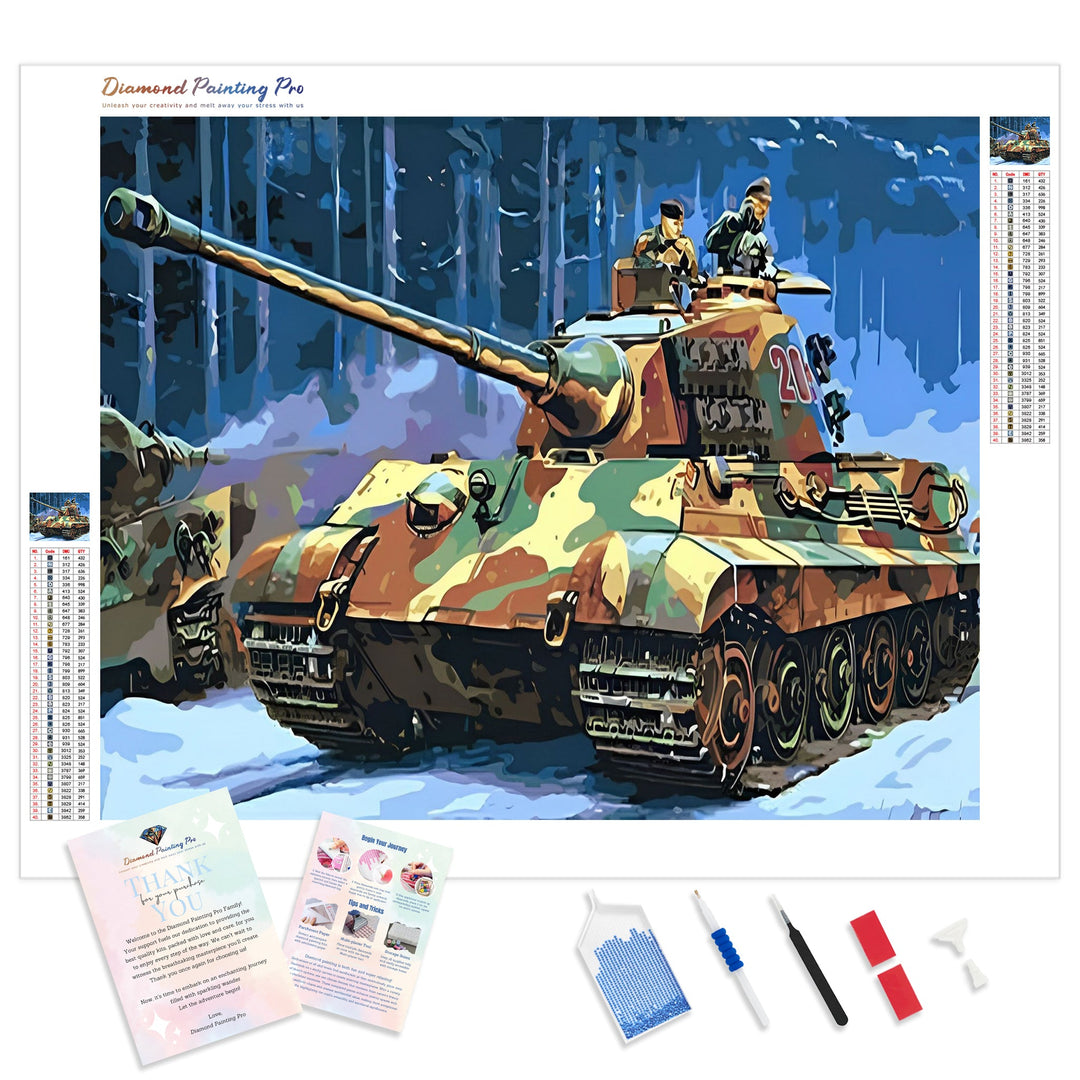 German Tank | Diamond Painting