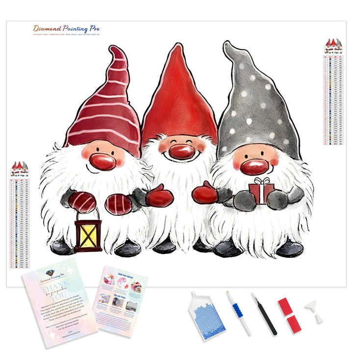 Cartoon Gnomes | Diamond Painting