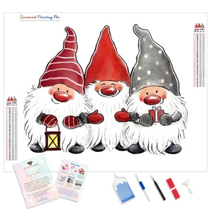 Cartoon Gnomes | Diamond Painting