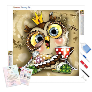 Cartoon Owl | Diamond Painting