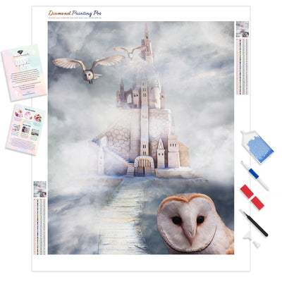 Hogwarts | Diamond Painting Kit - Full Drill - Square or Round Diamonds with AB Drills Option