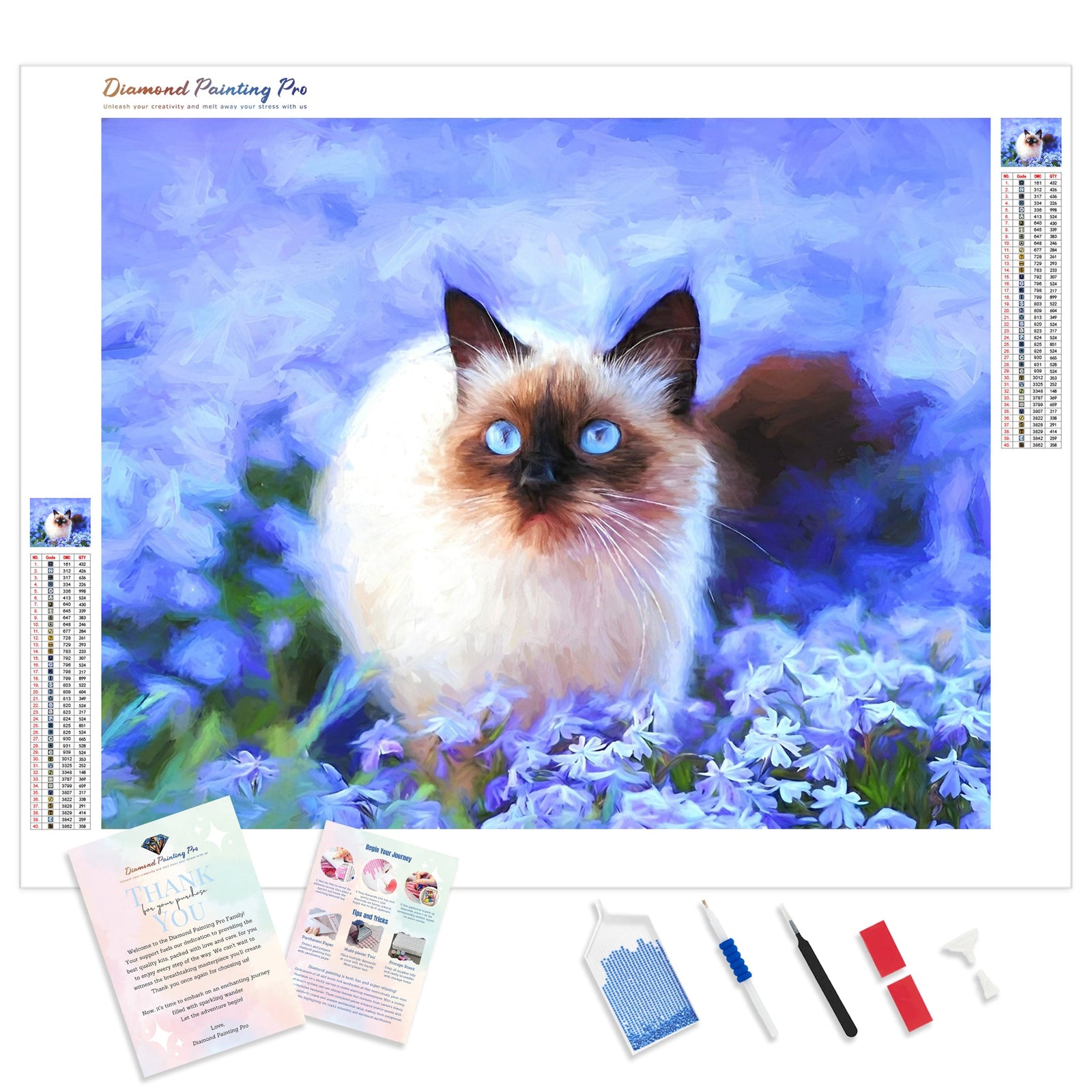 Chawer Cats | Diamond Painting Kit - Full Drill - Square or Round Diamonds with AB Drills Option