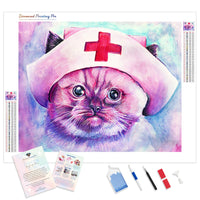 Nurse Kitty | Diamond Painting