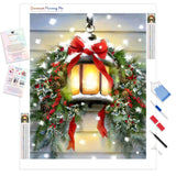 Christmas Light | Diamond Painting Kit - Full Drill - Square or Round Diamonds with AB Drills Option