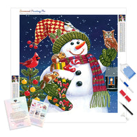 Snowman and Friends | Diamond Painting