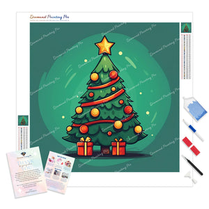 Santa's Little Tree | Diamond Painting