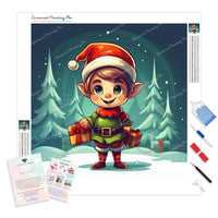 Santa's Little Helper | Diamond Painting