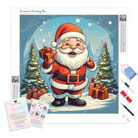 Santa's Gift Delight | Diamond Painting