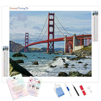 Golden Gate Bridge San Francisco | Diamond Painting
