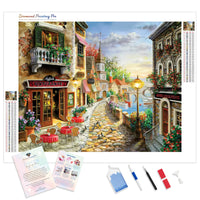 Cobbled Street in Naples | Diamond Painting