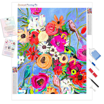 Birds & Blooms | Diamond Painting