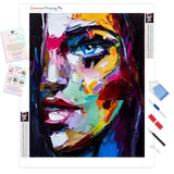Amanda Portrait | Diamond Painting Kit - Full Drill - Square or Round Diamonds with AB Drills Option