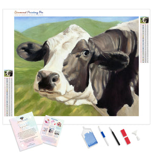 Cow Close-up | Diamond Painting