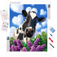 Cow Flowers | Diamond Painting