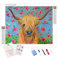 Highland Baby Cow | Diamond Painting