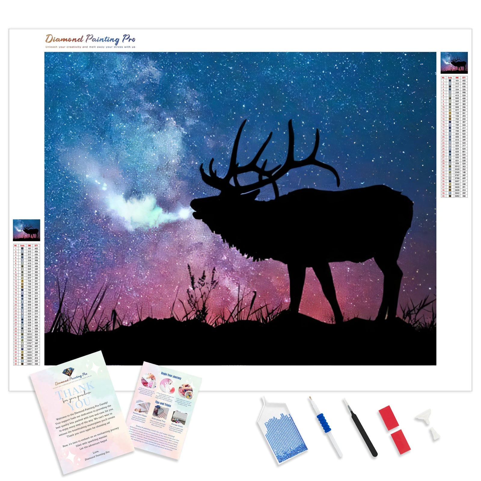 Cold Night | Diamond Painting Kit - Full Drill - Square or Round Diamonds with AB Drills Option