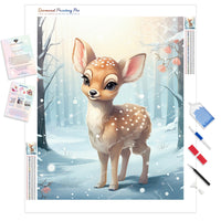 Merry Deer | Diamond Painting