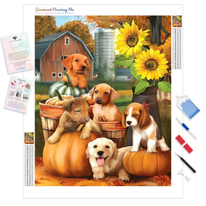 Farm Dogs | Diamond Painting