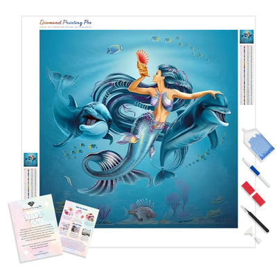 Down Where It's Wetter | Diamond Painting Kit - Full Drill - Square or Round Diamonds with AB Drills Option