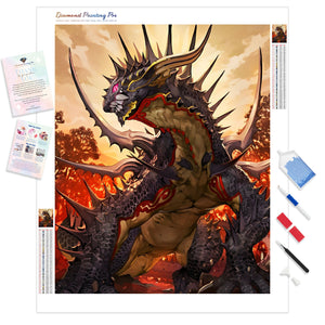 Bahamut Dragon | Diamond Painting