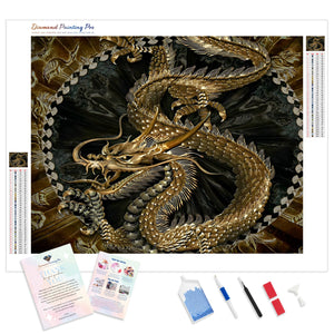 Golden Dragon | Diamond Painting