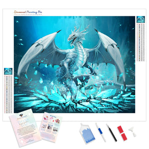 Ice Dragon Revenge | Diamond Painting