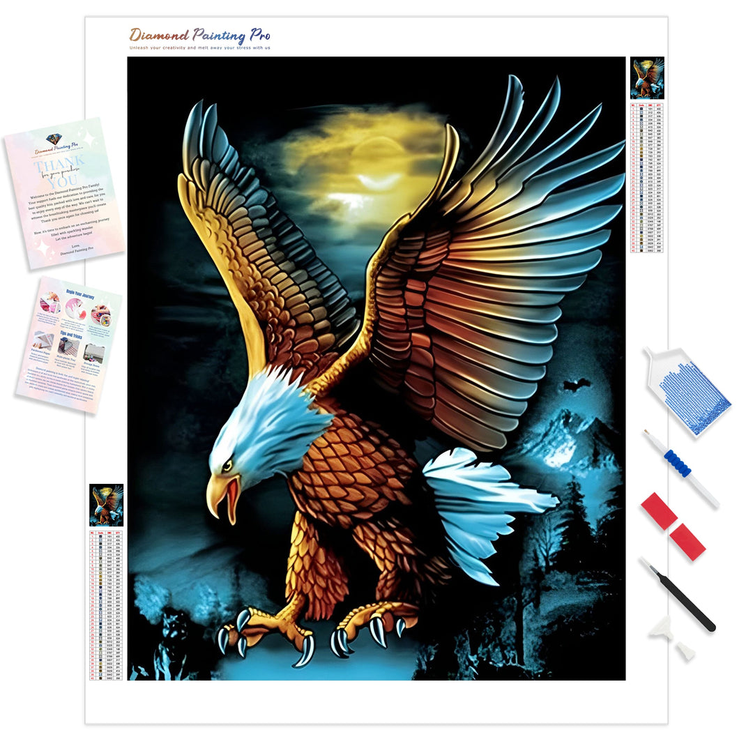 Eagle Animal | Diamond Painting