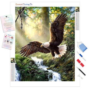 Eagle Flying | Diamond Painting