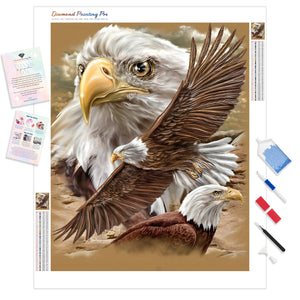 Eagle Soaring | Diamond Painting