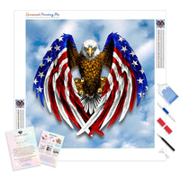 US Flag Eagle | Diamond Painting