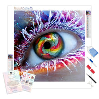 Rainbow of the Eye | Diamond Painting
