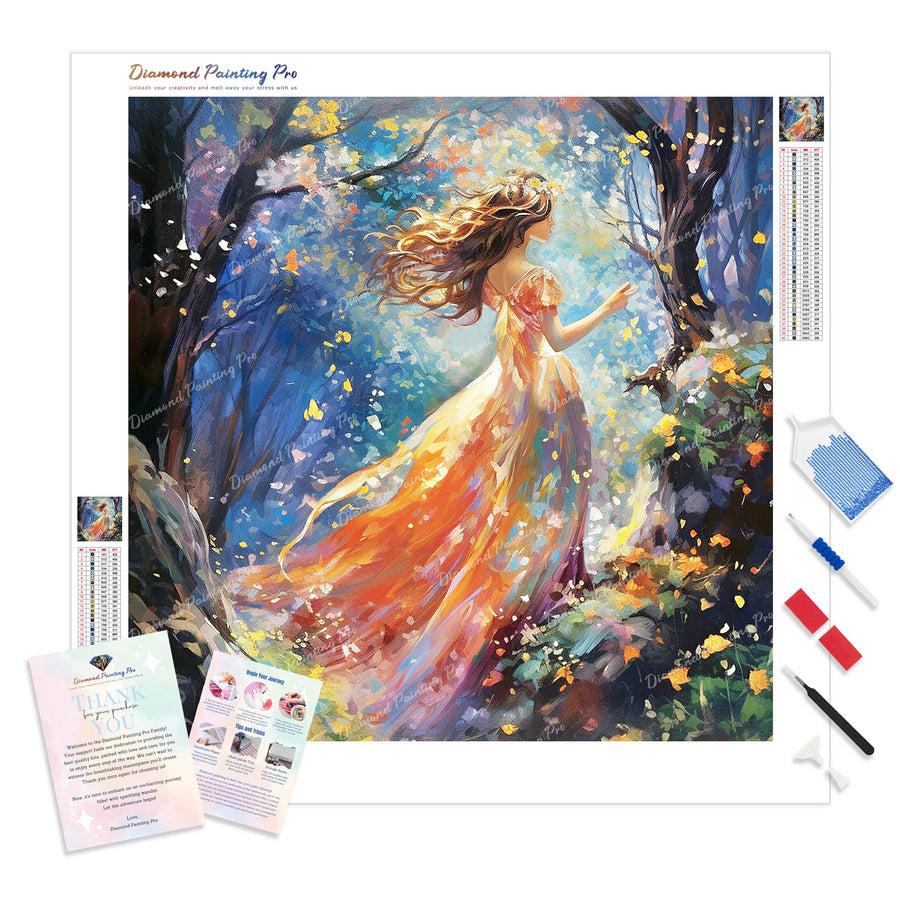 Fairy Diamond Painting Kits | Full Drill Diamond Art – Diamond Painting Pro