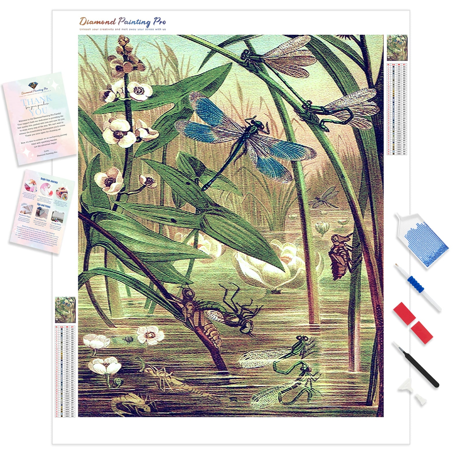 Swamp Party | Diamond Painting Kit - Full Drill - Square or Round Diamonds with AB Drills Option