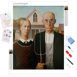 American Gothic | Diamond Painting