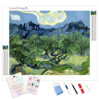 Landscape with Olive Trees - Van Gogh | Diamond Painting