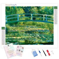 The Water Lily Pond - Claude Monet | Diamond Painting