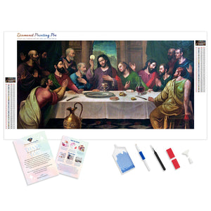 Jesus Christ last supper | Diamond Painting