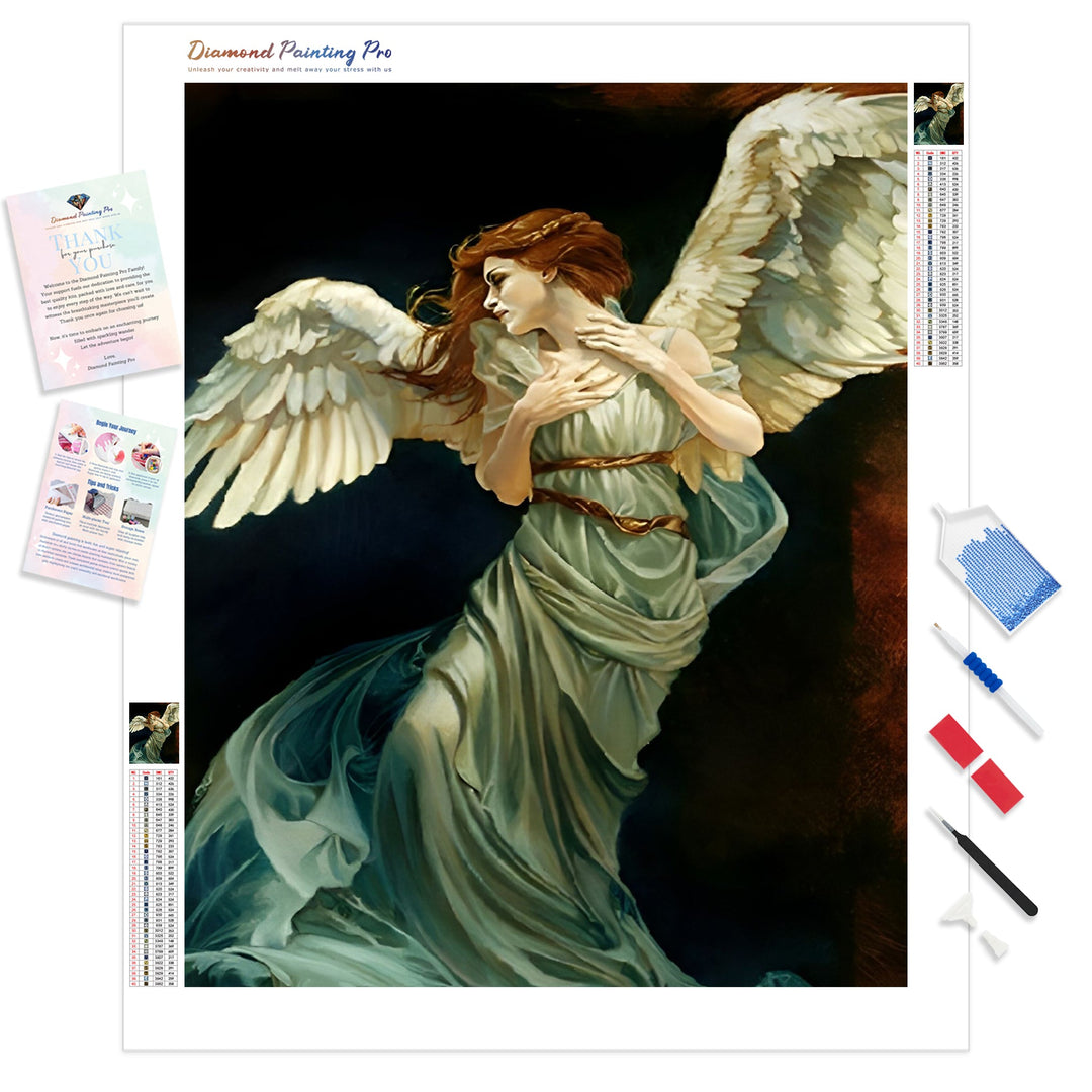 European Angel Beauty | Diamond Painting