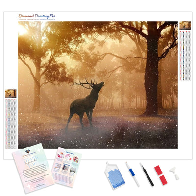 Silent Forest | Diamond Painting Kit - Full Drill - Square or Round Diamonds with AB Drills Option