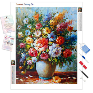 Beautiful Bouquet of Flowers | Diamond Painting