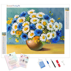 Bouquet of Spring Flowers | Diamond Painting