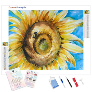 Golden Sunflower | Diamond Painting