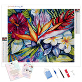 Bird of Paradiselynne Haines | Diamond Painting Kit - Full Drill - Square or Round Diamonds with AB Drills Option