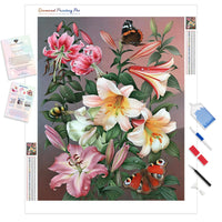 Butterflies and Flowers | Diamond Painting